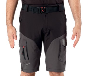 Kraťasy pracovní ISSA WISE STRETCH šedá/černá  L