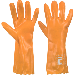 Rukavice gumové  STANDARD PLUS PVC 35cm