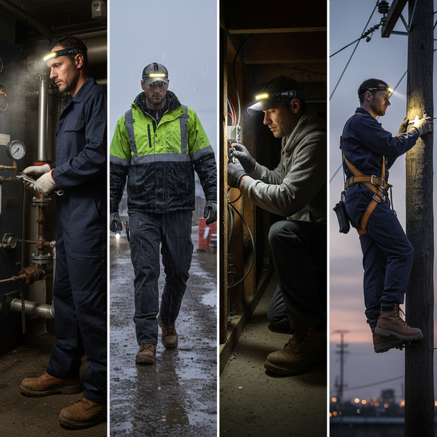 Čelovka CXS XPE/COB LED