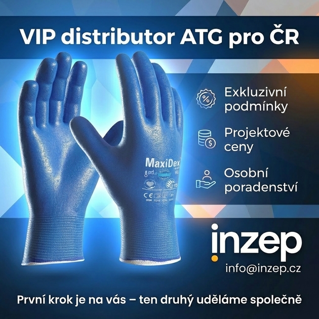 Rukavice povrstvené ATG MAXIDEX 19-007 AD-APT nitril blistr