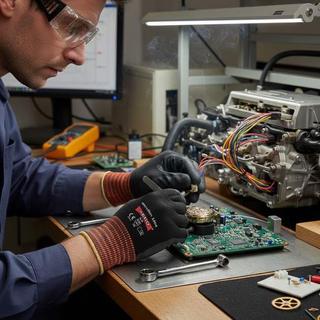 Rukavice povrstvené AERO NITROSKIN 1904 nitril