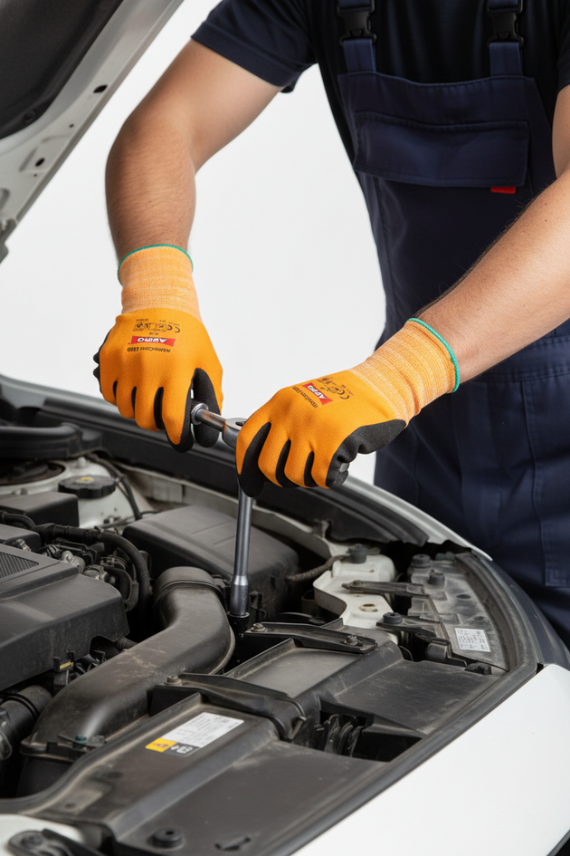 Rukavice povrstvené AERO NITROCOM 1930 nitril