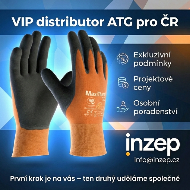 Rukavice teploodolné zimní ATG MAXITHERM 30-201 nitril