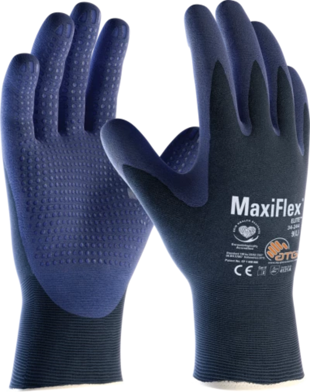 Rukavice povrstvené ATG MAXIFLEX ELITE 34-244 nitril