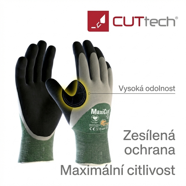 Rukavice protipořezové ATG MAXICUT OIL 34-305 nitril