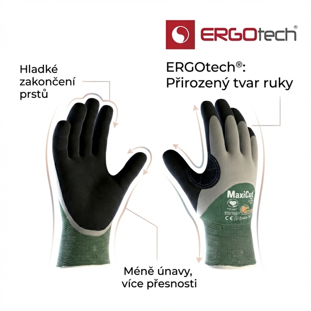Rukavice protipořezové ATG MAXICUT OIL 34-305 nitril