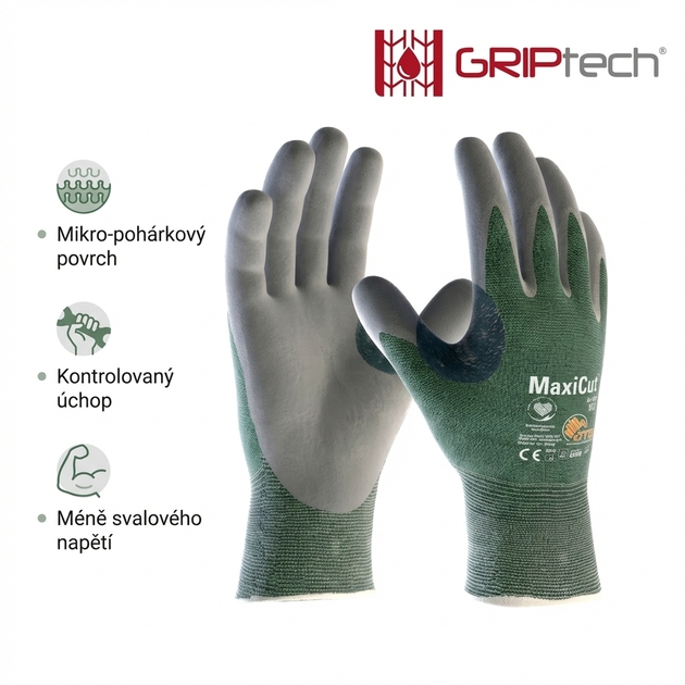 Rukavice protipořezové ATG MAXICUT 34-450 nitril