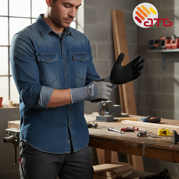 Rukavice protipořezové ATG MAXICUT OIL 34-505