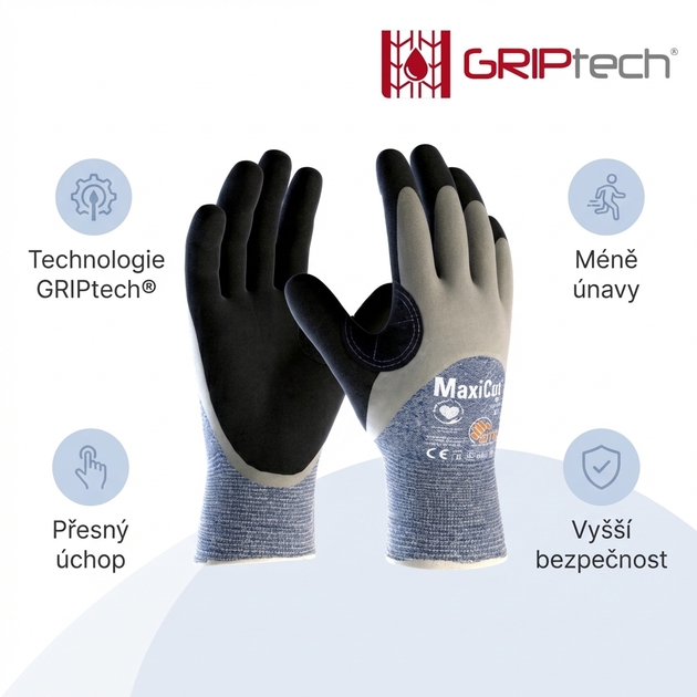Rukavice protipořezové ATG MAXICUT OIL 34-505