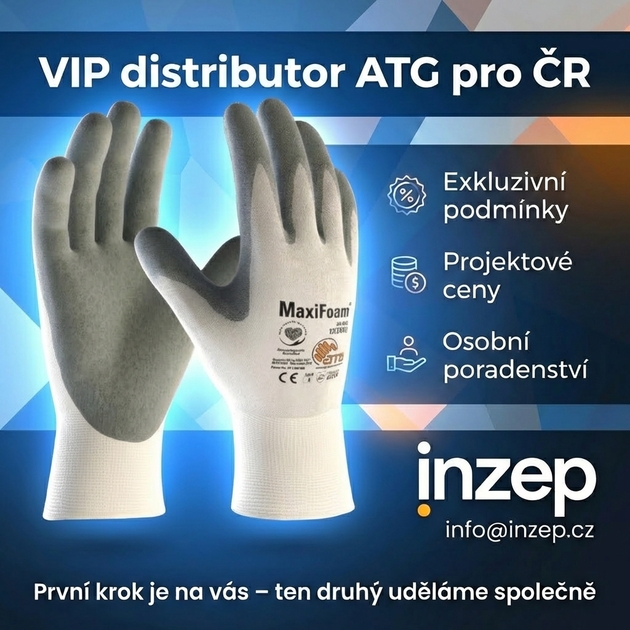 Rukavice povrstvené ATG MAXIFOAM 34-800 nitril