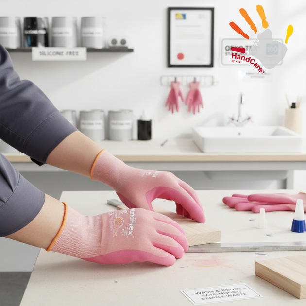 Rukavice povrstvené ATG MAXIFLEX ACTIVE 34-814 nitril blistr