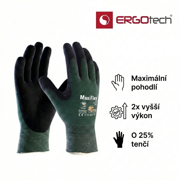 Rukavice protipořezové ATG MAXIFLEX CUT 34-8743 nitril