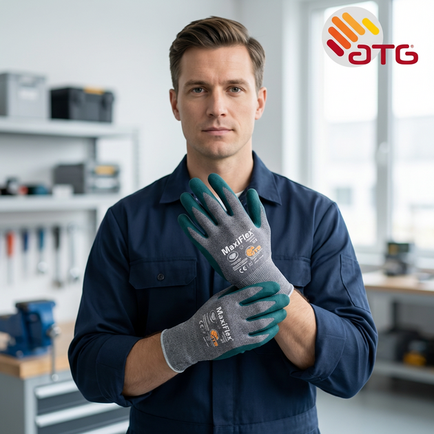 Rukavice povrstvené ATG MAXIFLEX COMFORT 34-924 nitril