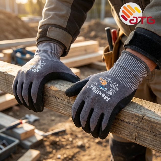 Rukavice povrstvené ATG MAXIFLEX ENDURANCE 42-845 AD-APT nitril