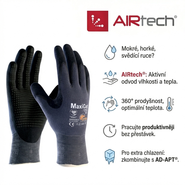 Rukavice protipořezové ATG MAXICUT ULTRA 44-3445 nitril