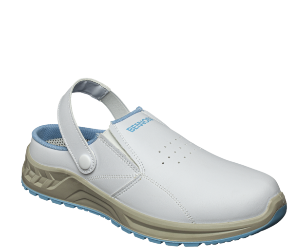 Sandály BENNON WHITE SLIPPER OB SRC