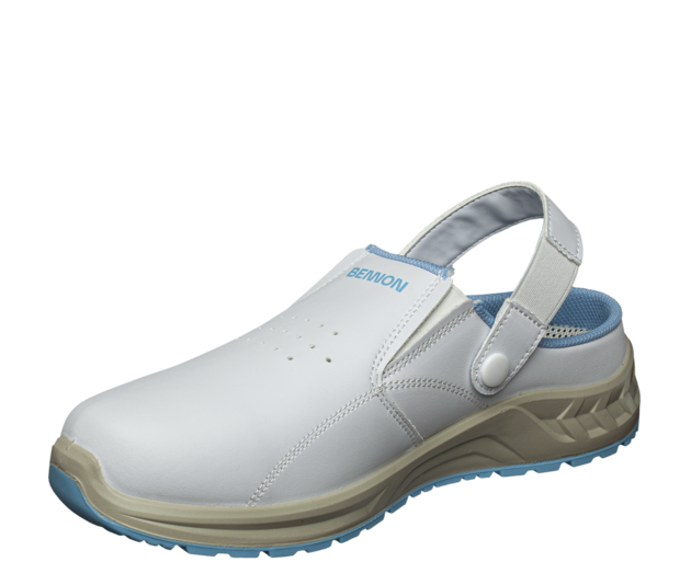 Sandály BENNON WHITE SLIPPER OB SRC