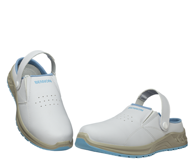 Sandály BENNON WHITE SLIPPER OB SRC