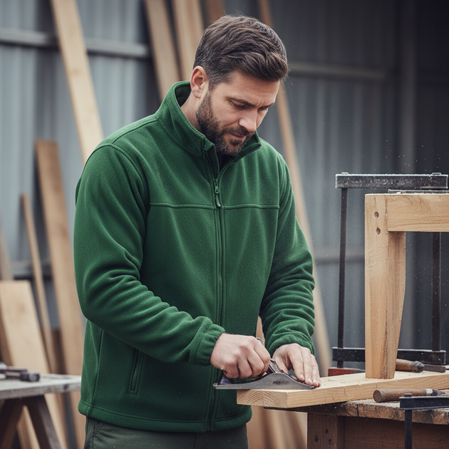 Mikina MALFINI JACKET 501 pánská fleecová