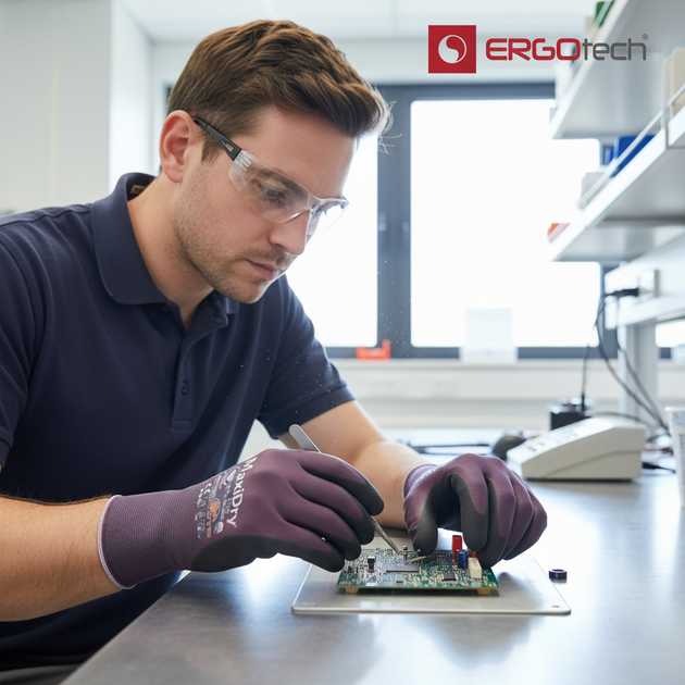 Rukavice povrstvené ATG maxidry elite 64-225 nitril blistr