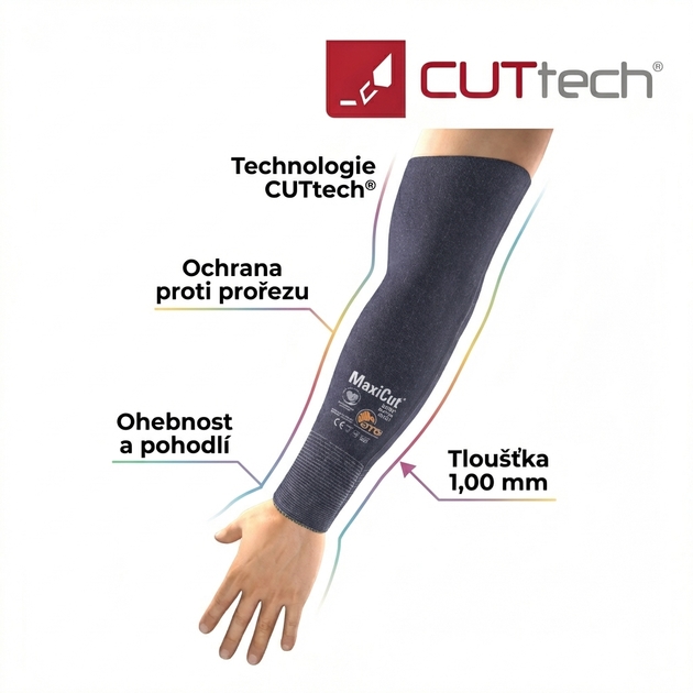 Rukávníky ATG MAXI CUT ULTRA 89-5735 1pár 35cm