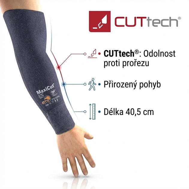 Rukávníky ATG MAXI CUT ULTRA 89-5740 1pár 40cm