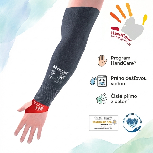 Rukávníky protipořezové ATG MAXI CUT ULTRA 89-5745CH CUT C 1pár 45cm