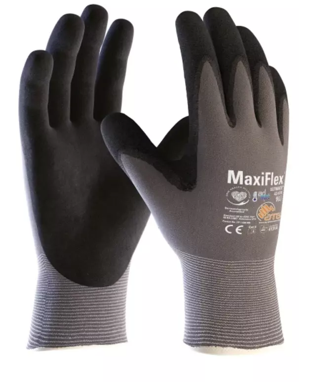 Rukavice povrstvené ATG MAXIFLEX ULTIMATE 42-874 AD-APT nitril blistr