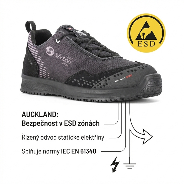 Obuv Sixton AUCKLAND O2 FO HRO HI SRC