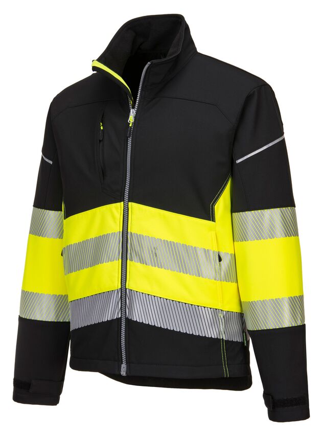 Bunda reflexní Portwest PW375 Hi-Vis softshellová