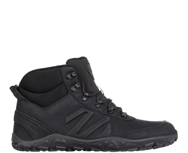 Obuv kotníková BENNON BAREFOOT BLACK WINTER HIGH