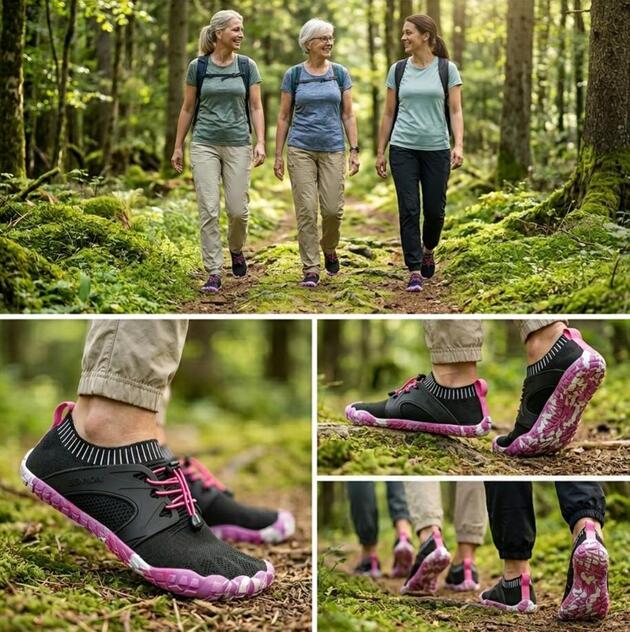 Obuv BENNON BOSKY barefoot BLACK/PINK