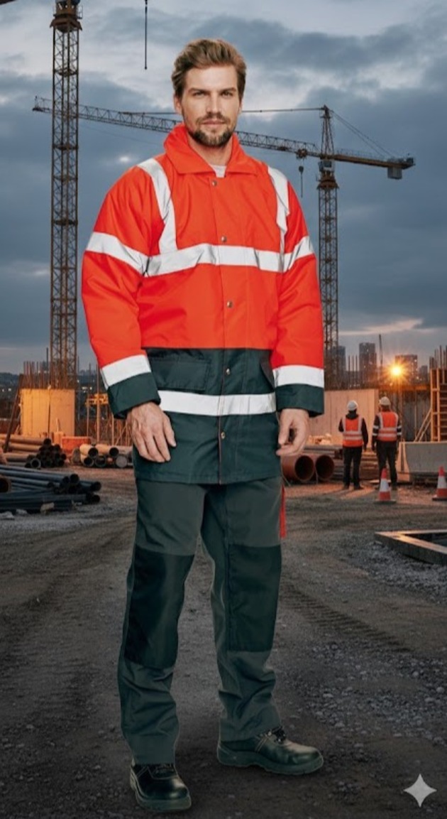 Bunda reflexní nepromokavá zimní  SEFTON