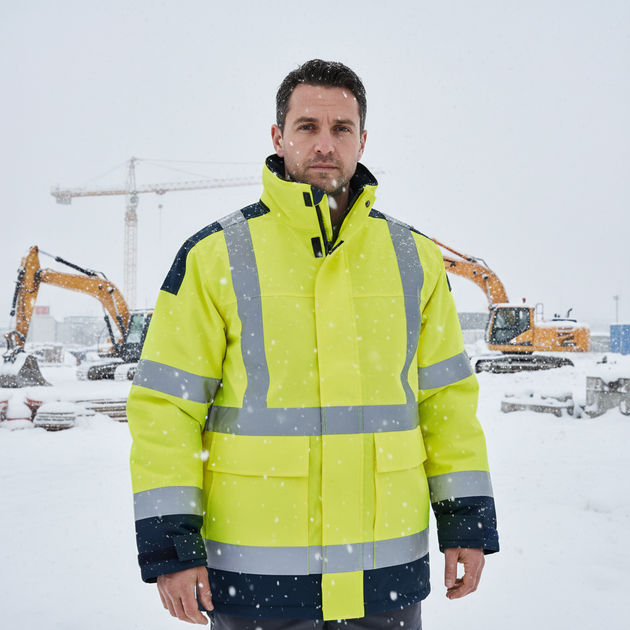 Bunda reflexní zimní DeltaPlus EASYVIEW