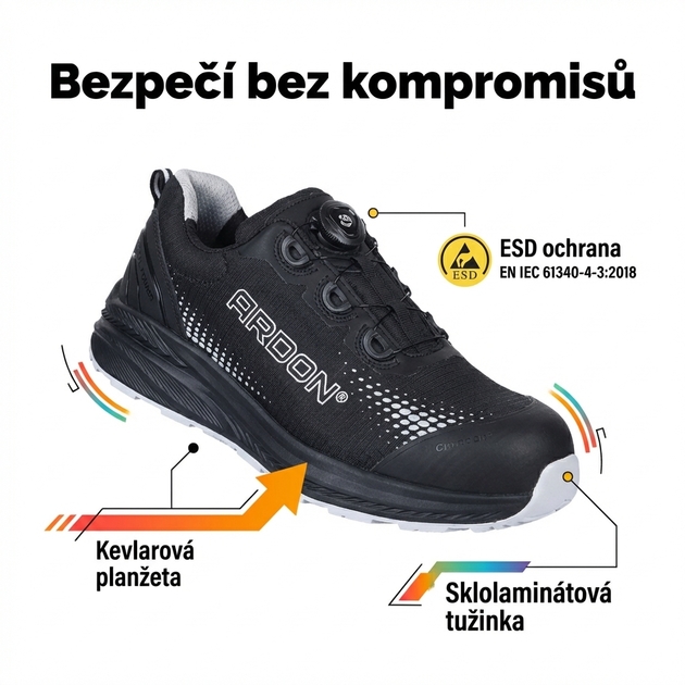 Obuv Ardon CREATRON LOW S3 ESD
