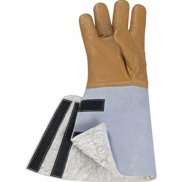 Rukavice kožené zimní DeltaPlus CRYOG 10