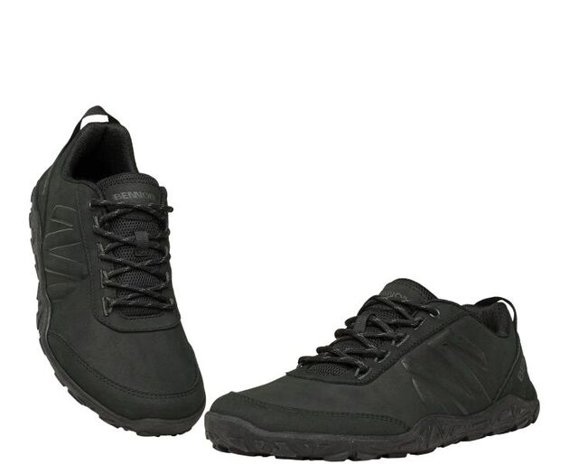 Obuv BENNON BAREFOOT LEATHER Graphite Black