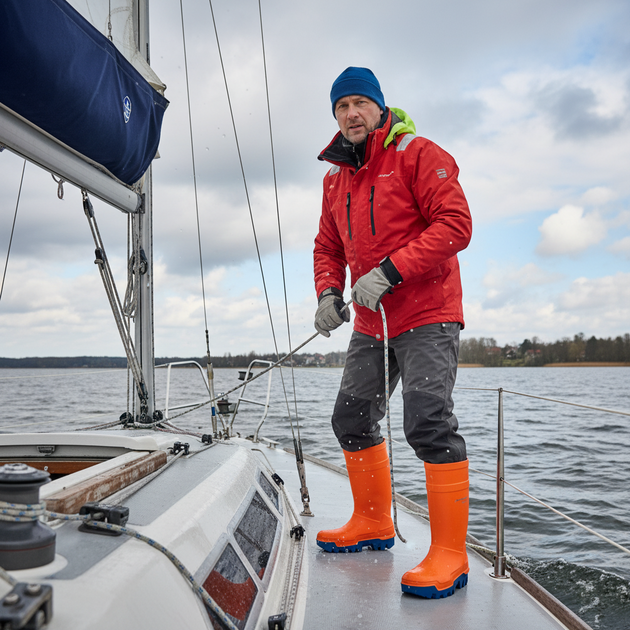 Holínky DUNLOP Purofort Thermo+ S5 CI SRC