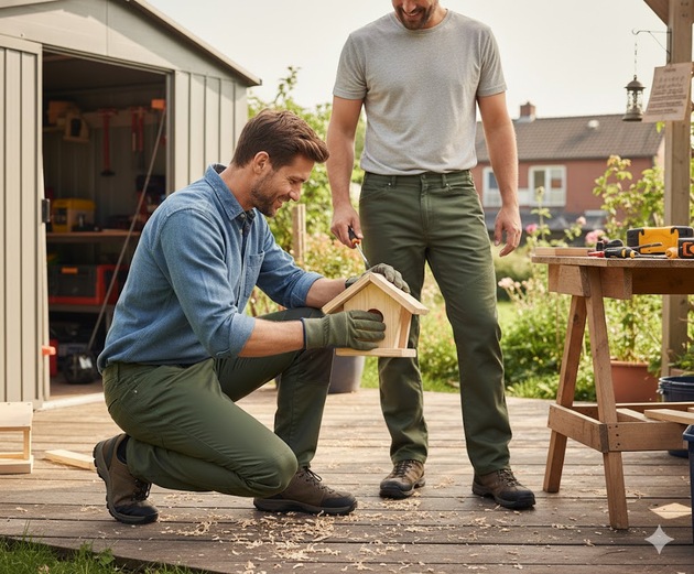 Kalhoty do pasu BENNON ADAMOS pánské