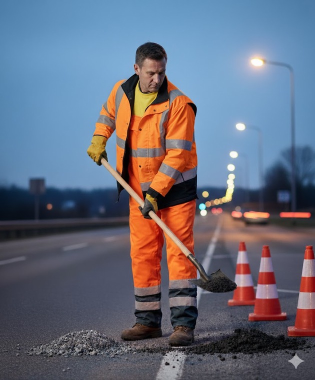 Kalhoty s laclem reflexní zimní  PADSTOW