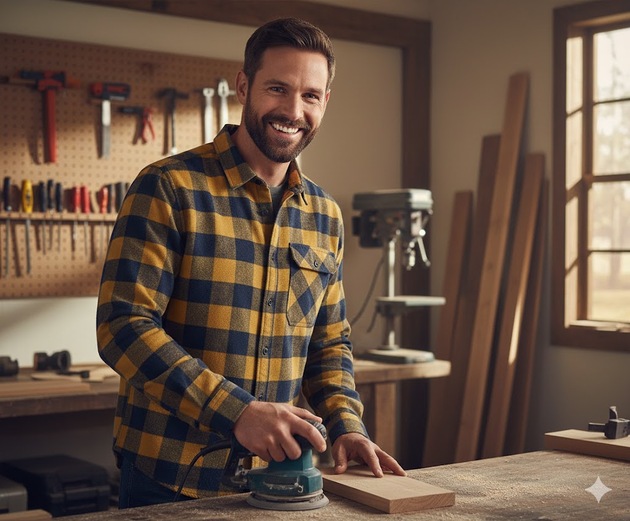 Košile BENNON PIPPO dlouhý rukáv flanelová