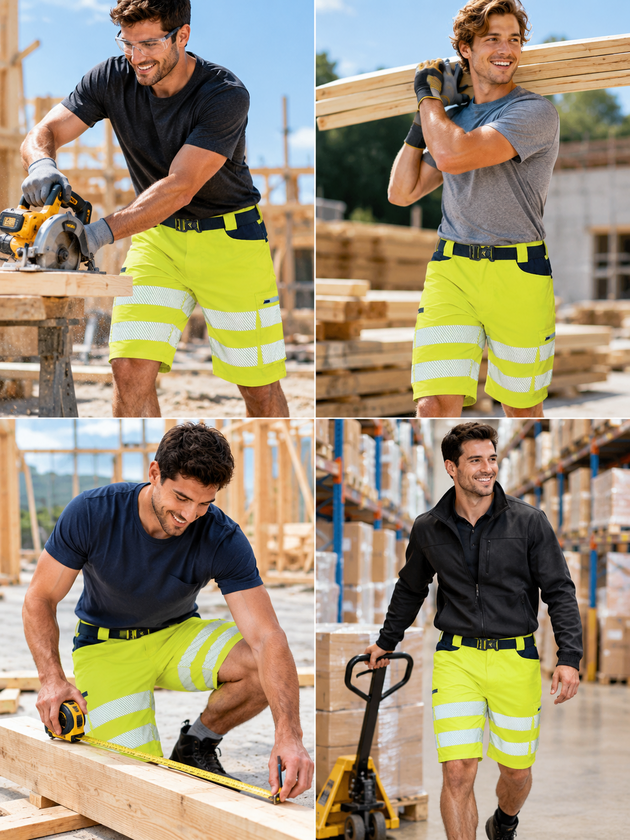 Kraťasy ISSA 8454B SOFTSHELL