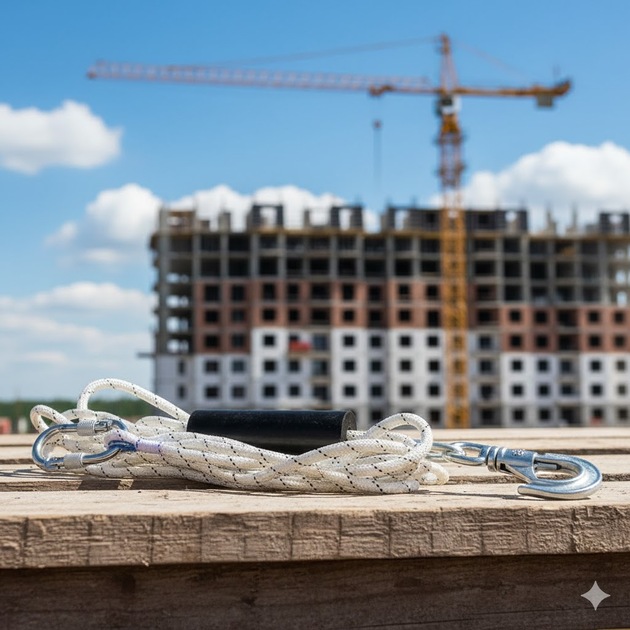 Lano s protizávažím DeltaPlus Ø10,5mm