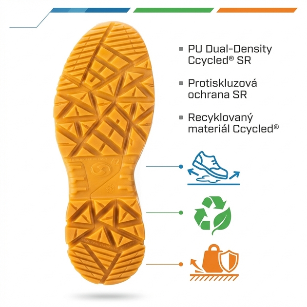 Obuv kotníková Sixton MARMOLADA ZIP S3S FO CI SC LG SR ESD