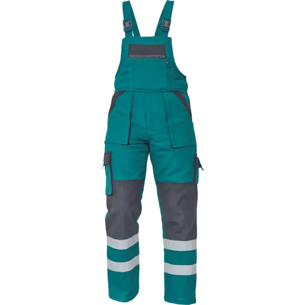 Kalhoty pracovní s laclem zimní  MAX WINTER RFLX