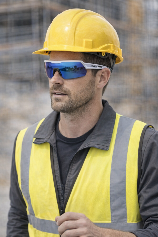 Brýle UVEX ULTRASHIELD 14% modré