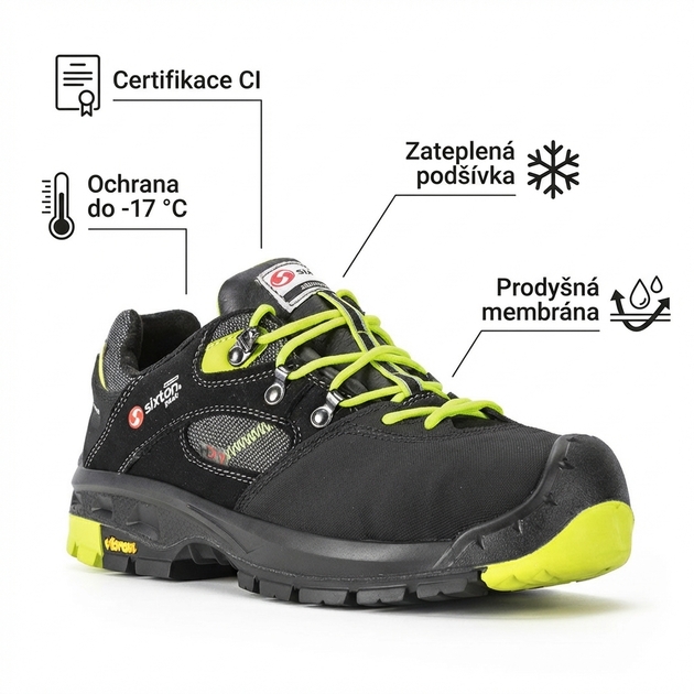 Obuv Sixton ORTLES HDry S3 CI HRO WR SRC