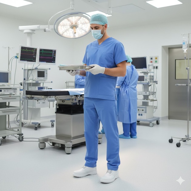 Obuv kotníková PANDA SANITARY ASTURA S1 SRC