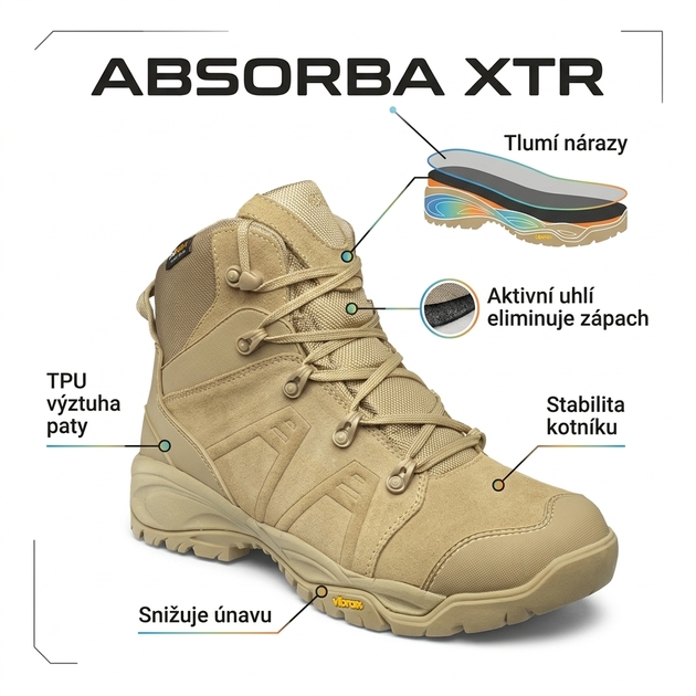 Obuv kotníková BENNON PANTHER XTR O6 NM High