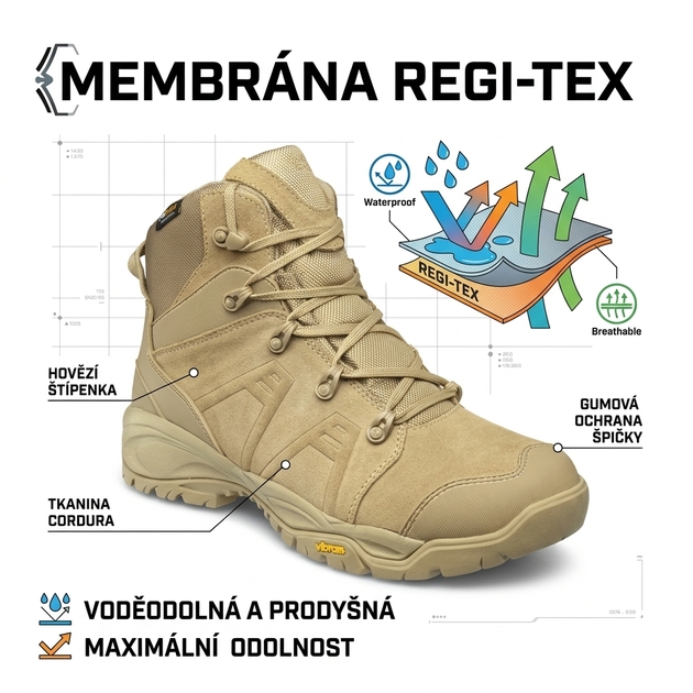 Obuv kotníková BENNON PANTHER XTR O6 NM High